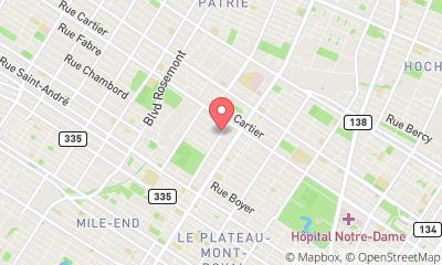 map, Fox Hairdressing Salon