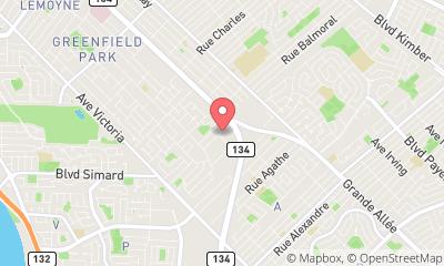 map, Taschereau Veterinarian Hospital