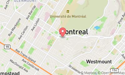 map, Côte-des-Neiges Veterinary Clinic