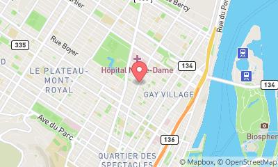 map, Ontario Street Veterinary Clinic