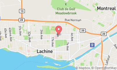 map, Veterinary Clinic Lachine