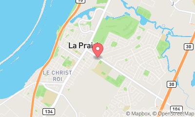 map, Veterinarian Hospital La Prairie Inc.