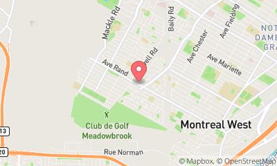 map, Côte St Luc Hospital For Animals