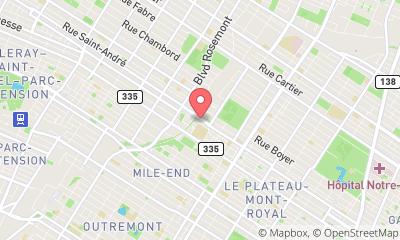 map, Used Bikes & Bike Repair Montreal Vélos Usagés et Réparation - by appointment only / sur RDV seulement