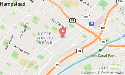 map, Bicycles McW - Bicycle Montreal