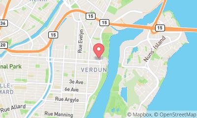 map, Clinique de Physiothérapie Médico-Sportive de Verdun