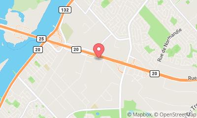 map, Denis Fournitures de Bureau Inc