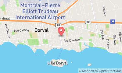 map, Fleuriste Dorval Florist