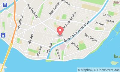 map, Flex Gym LaSalle