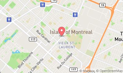 map, Kinatex Sports Physio Côte Vertu