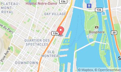 map, Bonsecour Depanneur