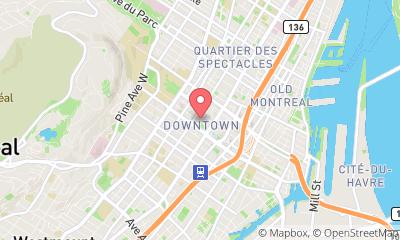 map, Depanneur Metcalfe