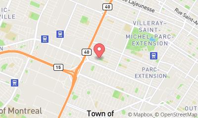 map, Nouveau Coiffure New Hair Salon