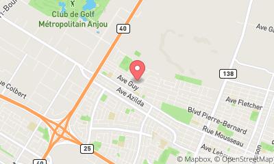 map, Agence service santé plus b w f inc.