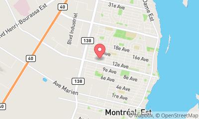 map, 7491 Jacques Rousseau Rivières des prairies