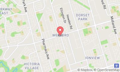 map, Scarborough Citadel Child Care