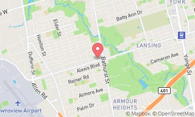 map, Metro grocery store