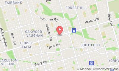 map, Bicycles At St Clair