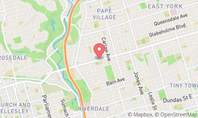 map, Toronto Physiotherapy