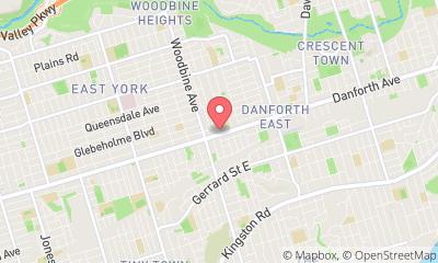 map, A-Way Express Courier