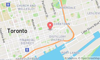 map, Time Trek Courier Svc