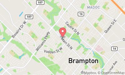 map, Queen Square Doctors and Family Health Team