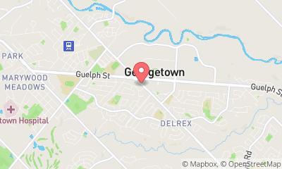 map, GBA LLP, Chartered Professional Accountants