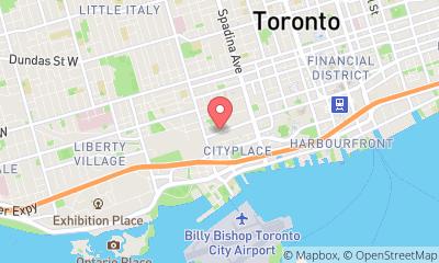 map, Front Street Animal Hospital