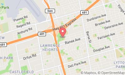 map, Baycrest Child-Care Centre