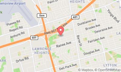 map, Esther Exton Child Care Centre