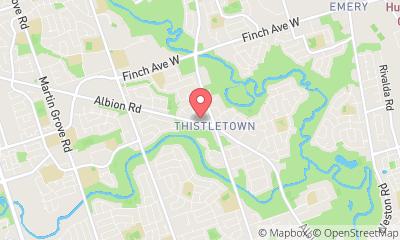 map, Indo Canada Beauty Salon