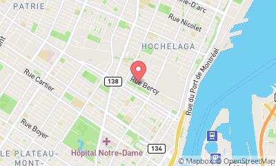 map, Épicerie Taillefer Enrg