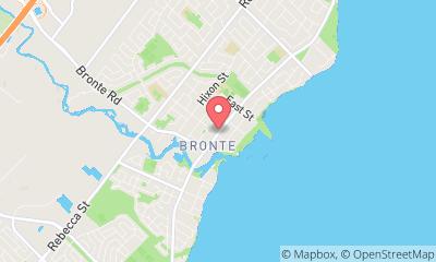 map, Bronte Village Animal Hospital