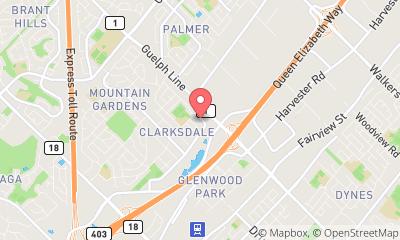 map, Mountainside Animal Clinic