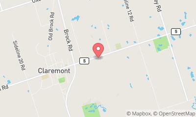 map, Claremont Veterinary Services