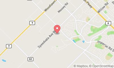 map, Dave's Messenger Service Ltd.