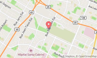 map, Arum Fleuriste Montréal