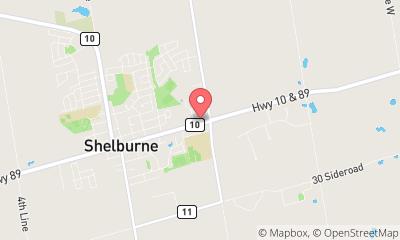 map, North Dufferin Wellness Centre