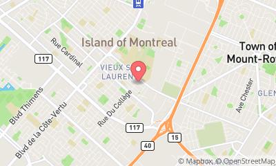 map, Cycles St-Laurent