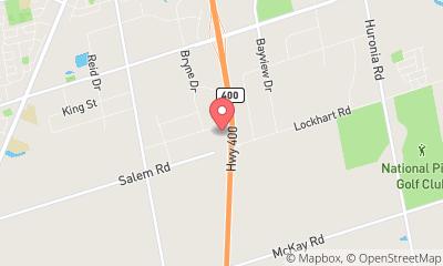 map, Rush Hair Studio