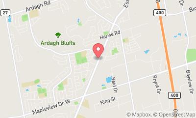 map, Foxy's Gentlemen's Hair Studio